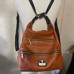 Valentina Women's Tradizione Italiana Convertible Backpack Shoulder Bag